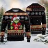 San Francisco 49ers Grinch Custom Chrismas Ugly Sweater, NFL Christmas Sweater