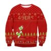 San Francisco 49ers Grinch Remove Thread Nfl Ugly Christmas Sweater, NFL Christmas Sweater