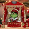 San Francisco 49ers The Grinch Drink Coffee Ugly Christmas Sweater, NFL Christmas Sweater