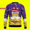 Santa Claus Funny Minnesota Vikings Ugly Christmas Sweater, NFL Christmas Sweater