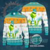 The Grinch Miami Dolphins Ugly Christmas Sweater, NFL Christmas Sweater