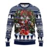 Auburn Tigers Christmas Tree Ugly Christmas Sweater, NCAA Christmas Sweater