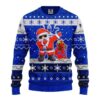 Kentucky Wildcats Dabbing Santa Claus Ugly Christmas Sweater, NCAA Christmas Sweater
