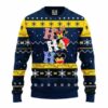 Michigan Wolverines Hohoho Ugly Christmas Sweater, NCAA Christmas Sweater