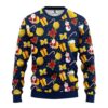 Michigan Wolverines Santa Claus Snowman Ugly Christmas Sweater, NCAA Christmas Sweater