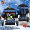 NCAA Grinch Drink Up Air Force Falcons Custom Ugly Christmas Sweater, NCAA Christmas Sweater