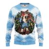 North Carolina Tar Heels Pub Dog Ugly Christmas Sweater, NCAA Christmas Sweater