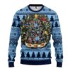 North Carolina Tar Heels Tree Ball Ugly Christmas Sweater, NCAA Christmas Sweater