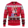 Ohio State Buckeyes Hohoho Ugly Christmas Sweater, NCAA Christmas Sweater