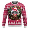 Ohio State Buckeyes Ugly Christmas Sweater, NCAA Christmas Sweater