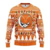 Texas Longhorns Grateful Dead Ugly Christmas Sweater, NCAA Christmas Sweater