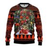 Anaheim Ducks Tree Ugly Christmas Sweater, NHL Christmas Sweater