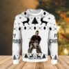 Boston Bruins Jeremy Swayman Ugly Christmas Sweater, NHL Christmas Sweater