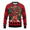 Calgary Flames Tree Christmas Ugly Sweater, NHL Christmas Sweater