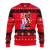 Chicago Blackhawks Hohoho Ugly Christmas Sweater, NHL Christmas Sweater