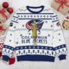 Columbus Blue Jackets Grinch NHL Ugly Christmas Sweater, NHL Christmas Sweater