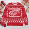 Detroit Red Wings NHL Custom Ugly Christmas Sweater, NHL Christmas Sweater
