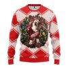 Detroit Red Wings Pub Dog Ugly Christmas Sweater, NHL Christmas Sweater