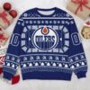 Edmonton Oilers NHL Custom Ugly Christmas Sweater, NHL Christmas Sweater