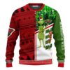 Minnesota Wild Grinch & Scooby–Doo Ugly Christmas Sweater, NHL Christmas Sweater