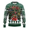 Minnesota Wild Tree Christmas Ugly Sweater, NHL Christmas Sweater