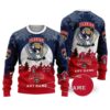 NHL Florida Panthers Personalized Name Ugly Christmas Sweater, NHL Christmas Sweater