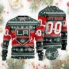 NHL Los Angeles Kings Personalized Name & Number Ugly Christmas Sweater, NHL Christmas Sweater