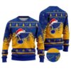 NHL St. Louis Blues Santa Hat Ugly Christmas Sweater, NHL Christmas Sweater