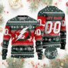 NHL Tampa Bay Lightning Personalized Name & Number Ugly Christmas Sweater, NHL Christmas Sweater