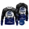 NHL Vancouver Canucks Personalized Name Ugly Christmas Sweater, NHL Christmas Sweater