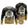 NHL Vegas Golden Knights Personalized Name Ugly Christmas Sweater, NHL Christmas Sweater