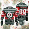 NHL Winnipeg Jets Personalized Name & Number Ugly Christmas Sweater, NHL Christmas Sweater