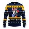 Nashville Predators Hohoho Ugly Christmas Sweater, NHL Christmas Sweater