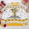 Nashville Predators NHL Grinch Ugly Christmas Sweater, NHL Christmas Sweater
