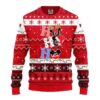 New Jersey Devils Hohoho Ugly Christmas Sweater, NHL Christmas Sweater