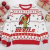 New Jersey Devils NHL Grinch Ugly Christmas Sweater, NHL Christmas Sweater