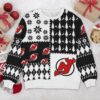 New Jersey Devils NHL Ugly Christmas Sweater, NHL Christmas Sweater