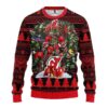 New Jersey Devils Tree Christmas Ugly Sweater, NHL Christmas Sweater