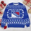 New York Rangers NHL Custom Ugly Christmas Sweater, NHL Christmas Sweater