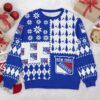 New York Rangers NHL Ugly Christmas Sweater, NHL Christmas Sweater
