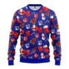 New York Rangers Santa Claus Snowman Ugly Christmas Sweater, NHL Christmas Sweater