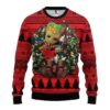 Ottawa Senators Groot Hug Ugly Christmas Sweater, NHL Christmas Sweater