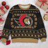 Ottawa Senators NHL Custom Ugly Christmas Sweater, NHL Christmas Sweater