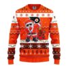 Philadelphia Flyers Dabbing Santa Claus Ugly Christmas Sweater, NHL Christmas Sweater