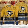 Pittsburgh Penguins Big Logo Ugly Christmas Sweater, NHL Christmas Sweater