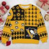 Pittsburgh Penguins Ugly Christmas Sweater, NHL Christmas Sweater