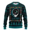 San Jose Sharks Grateful Dead Ugly Christmas Sweater, NHL Christmas Sweater