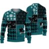 San Jose Sharks Ice Hockey Ugly Christmas Sweater, NHL Christmas Sweater