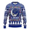 St. Louis Blues Grateful Dead Ugly Christmas Sweater, NHL Christmas Sweater