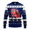 Toronto Maple Leafs Dabbing Santa Claus Ugly Christmas Sweater, NHL Christmas Sweater